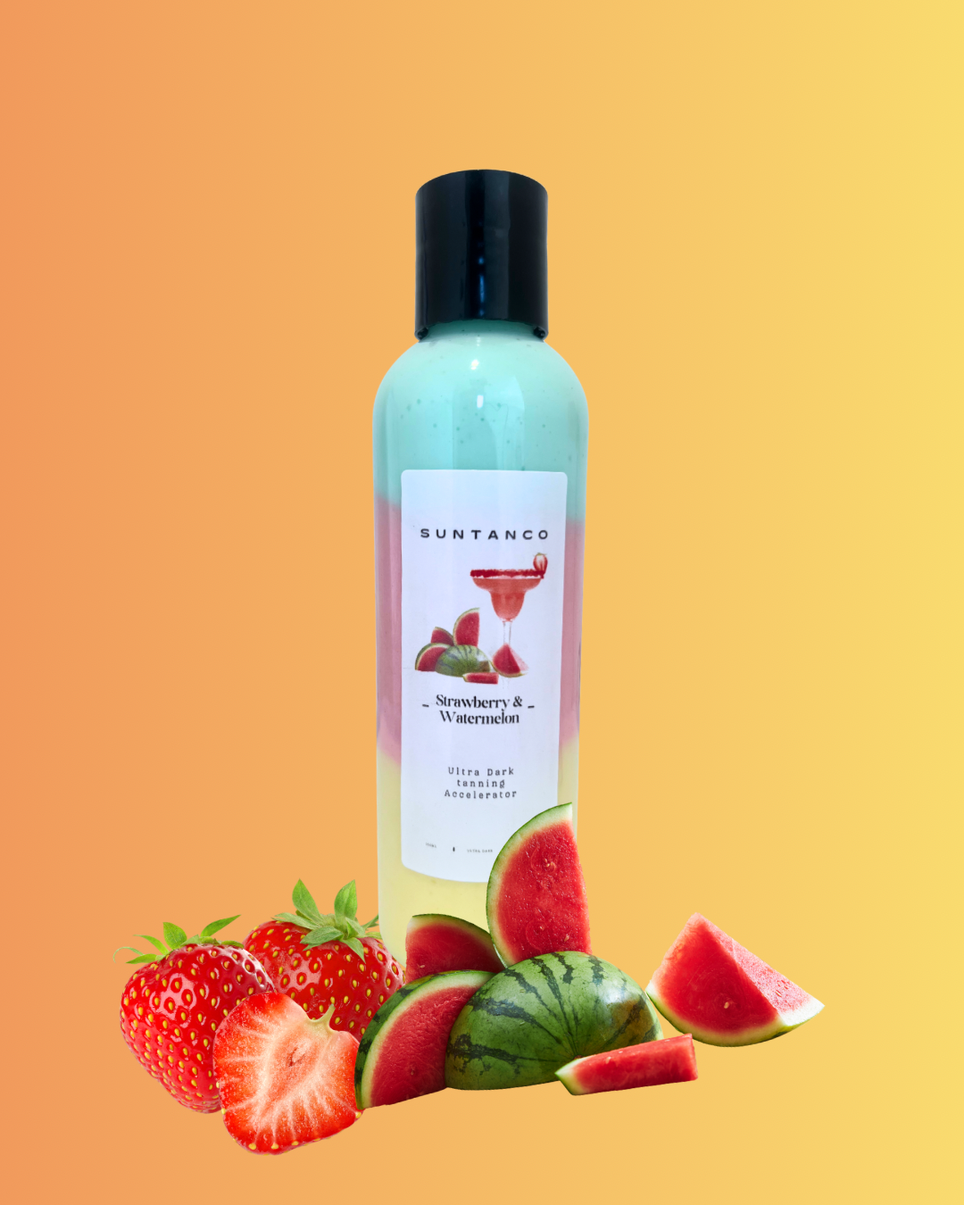 Strawberry & Watermelon Ultra dark tanning accelerator