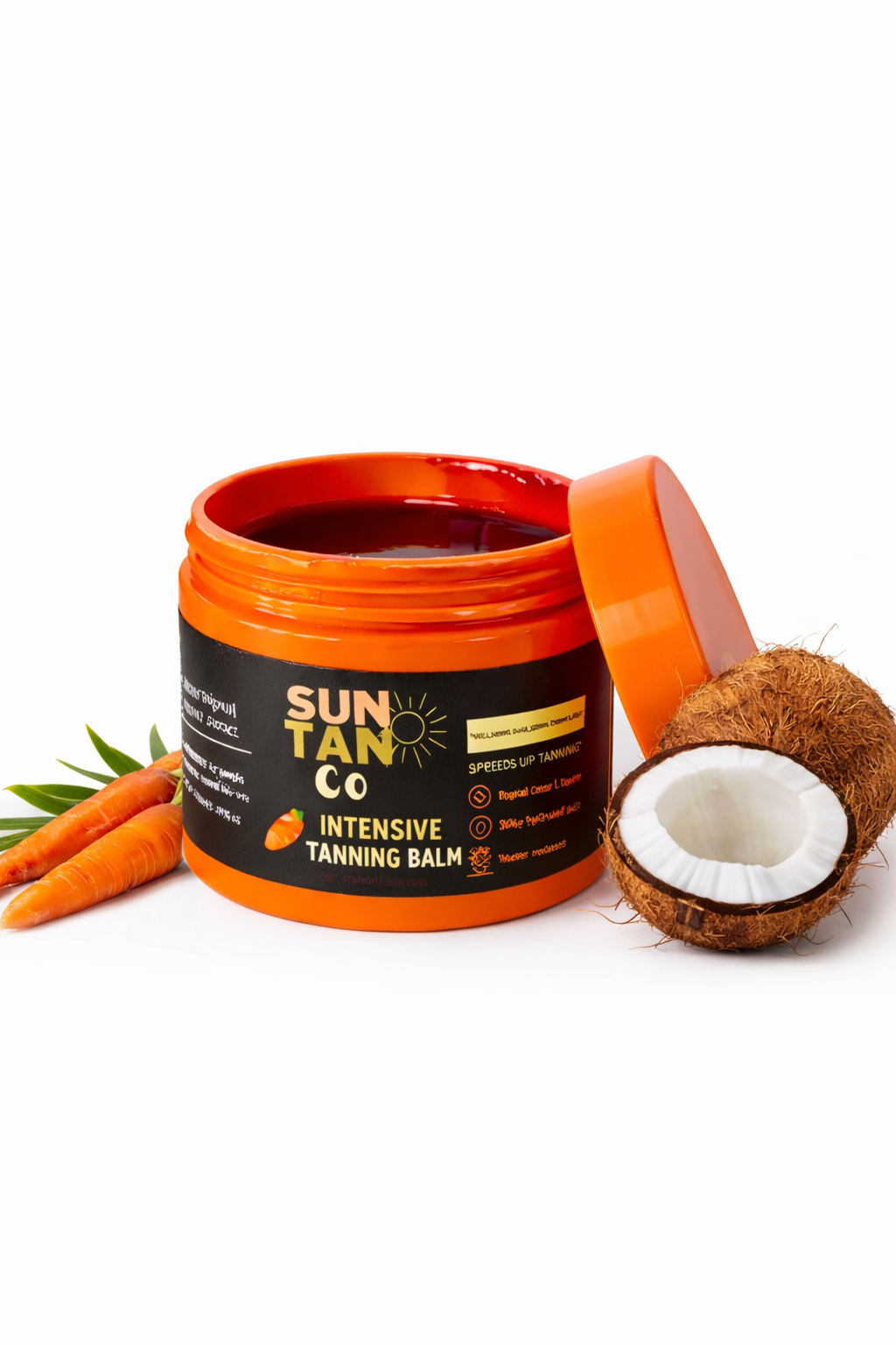NEW! CARROT BALM WITH PEPTIDE ADDITIVES FOR EXTREME TANNING