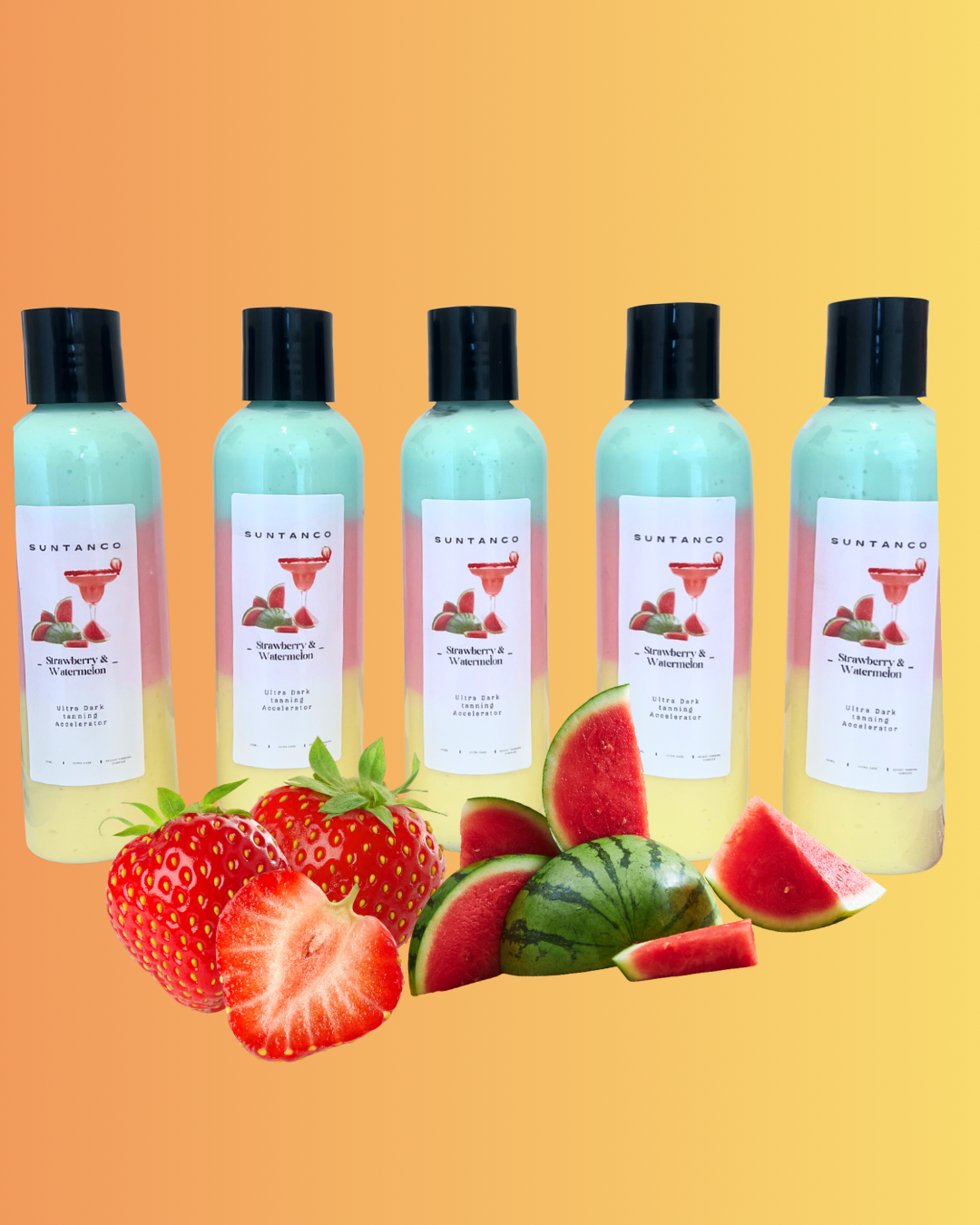 Strawberry & Watermelon Ultra dark tanning accelerator