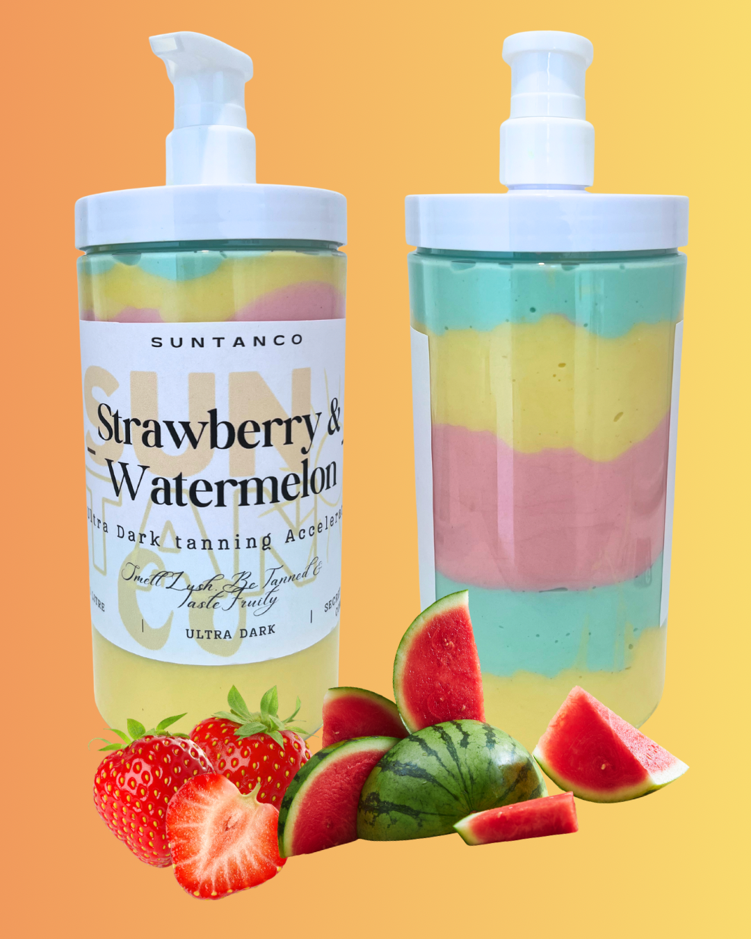 Strawberry & Watermelon Ultra dark tanning accelerator