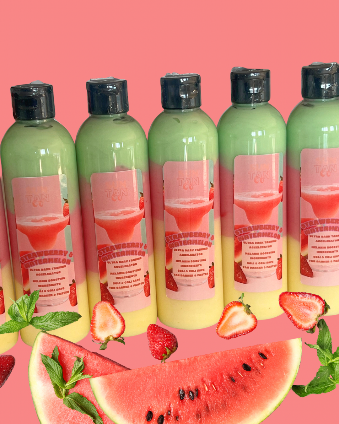Strawberry & Watermelon Ultra dark tanning accelerator