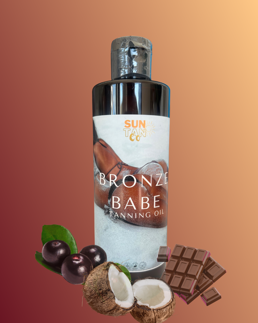 Bronze Babe Tanning Oil 200ml