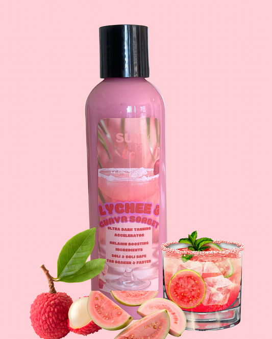 Lychee & Guava Sorbet Ultra dark tanning accelerator