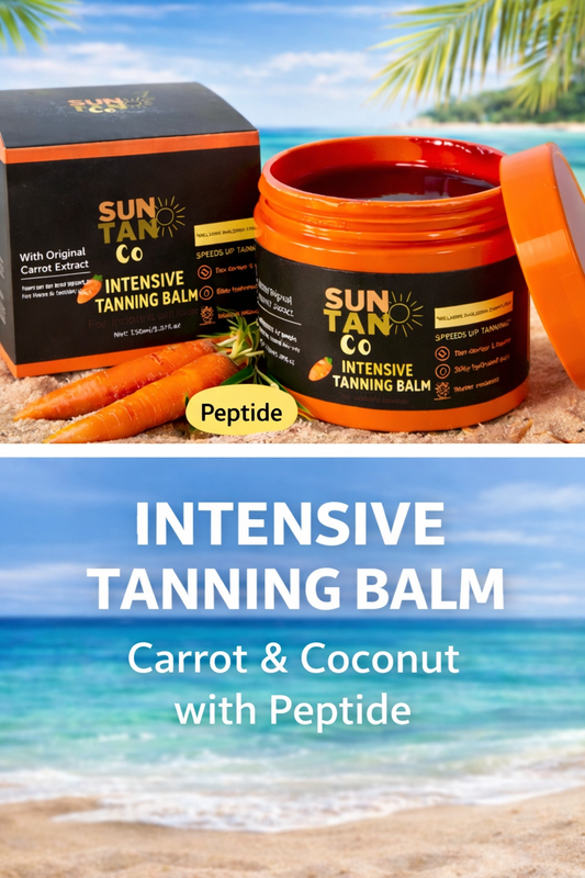 NEW! CARROT BALM WITH PEPTIDE ADDITIVES FOR EXTREME TANNING